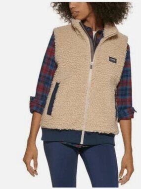 Bass Outdoor Womens Route Hiking Faux Sherpa Vest